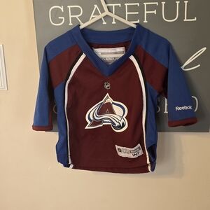 Reebok Kids Colorado Avalanche Jersey in Burgundy & Blue